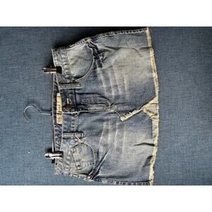 Mudd Jeans Mini Skirt